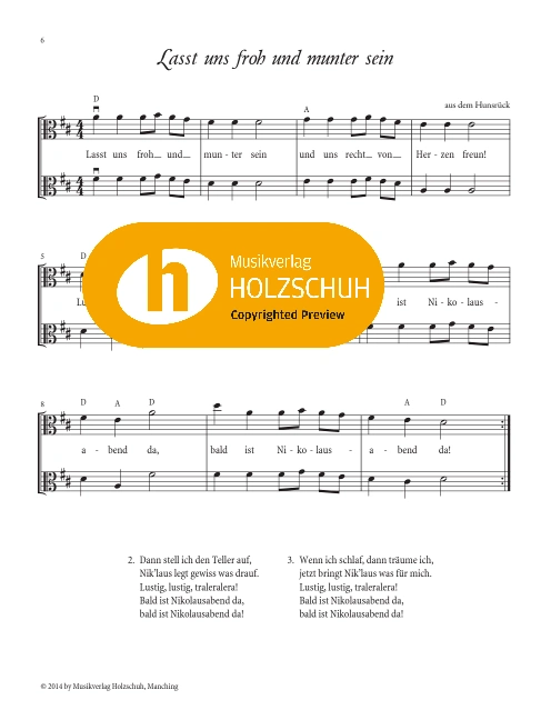 Lasst uns froh und munter sein